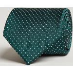Grønne Klassiske Amanda Christensen Brede slips Størrelse XL med Prikker til Herrer 