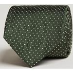 Oliven Klassiske Amanda Christensen Brede slips Størrelse XL med Prikker til Herrer 