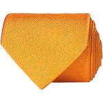 Amanda Christensen Plain Classic Tie 8 cm Orange