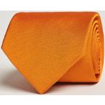 Orange Klassiske Amanda Christensen Brede slips Størrelse XL til Herrer 