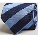 Himmelblå Klassiske Amanda Christensen Brede slips Størrelse XL med Striber til Herrer 