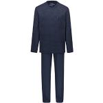 Mørkeblå Klassiske Ammann Bæredygtige Pyjamas med Øko-Tex Størrelse XL 