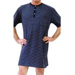 Blå Klassiske Ammann Bæredygtige Pyjamas med Øko-Tex Størrelse XL 