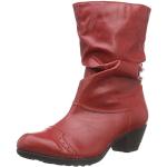 Andrea Conti 0616628, Women's Mid-Calf Boots - Red - 35 EU
