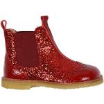 Røde Angulus Chelsea støvler med Glitter Størrelse 25 