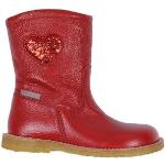 Røde Angulus Vinter Vinterstøvler med Glitter Størrelse 28 til Børn 