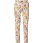 Flerfarvede Peter Hahn Plus size bukser i Bomuld Størrelse XL med Blomstermønster til Damer på udsalg 