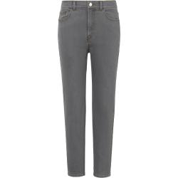 Ankellange jeans højere talje Fra DAY.LIKE grå