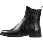 Sorte Vagabond Chelsea støvler i Læder Størrelse 39 Foret til Damer på udsalg 