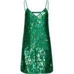Grønne PINKO Festkjoler i Polyester med Palietter med V-udskæring Uden ærmer Størrelse XL til Damer på udsalg 