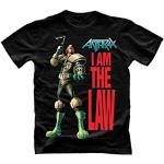 Anthrax I Am The Law T-Shirt schwarz L