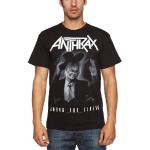 Anthrax Men Among The Living Kurzarm-T-Shirt, Schwarz, M