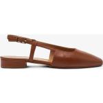 Apair Sommer Slingback sandaler i Læder med rem Hælhøjde op til 3 cm Størrelse 36 til Damer 