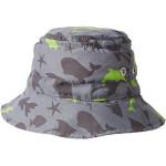 Archimede Boy's A514231 with Graphic Decoration Fish Animal Print Hat, Green (Grey/Green), 3-6 Months