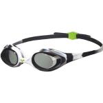 arena Children's Unisex Training Competition, Swimming Goggles, Spider Junior (UV Protection, Anti-Fog, Hard Lenses), black