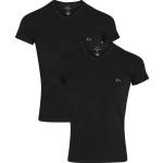 Sorte Armani Exchange Kortærmede t-shirts med korte ærmer Størrelse XL til Herrer 