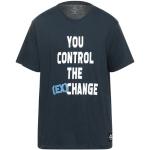 Midnatsblå Armani Exchange Kortærmede t-shirts i Jersey med rund udskæring med korte ærmer Størrelse XL til Herrer 