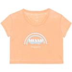 Orange Armani Exchange Kortærmede t-shirts i Jersey med rund udskæring med korte ærmer Størrelse XL til Damer 
