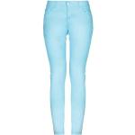 Himmelblå Armani Jeans Damebukser i Bomuld Størrelse XL 