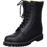 Sorte MFH Tactical Vinter Læderstøvler i Læder Størrelse 46 til Herrer 