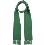 Grønne Arte Cashmere Halstørklæder i Flonel med Frynser Størrelse XL til Damer 