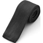 Grå Strikkede slips Størrelse XL 