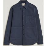 Blå ASPESI Langærmede skjorter i Bomuld Størrelse XL til Herrer på udsalg 