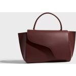 ATP ATELIER - Håndtasker - Merlot - Arezzo Leather Handbag - Tasker - Handbags