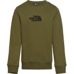 B Drew Peak Light Crew Sport Sweatshirts & Hoodies Sweatshirts Khaki Green The North Face