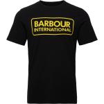 Sorte Barbour T-shirts med tryk Størrelse XL 