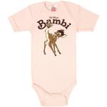 Baby Body Bambi - Disney - romper - Bambi short sleeved bodysuit - pink - Licenced original design, Size 38.58/40.94 inches, 2-4 years