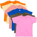 Pastelpinke BabyBugz Økologiske Bæredygtige Trænings t-shirts til børn i Bomuld på udsalg 