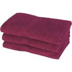 Badehåndklæde - 70x140 cm - Diamant - Aubergine - 100% Bomuld - Bløde bade håndklæder fra Egeria