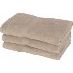 Badehåndklæde - 70x140 cm Diamant - Sand - 100% Bomuld - Bløde bade håndklæder fra Egeria