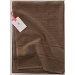 Brune Badehåndklæder i Frotté 70x140 med Striber 