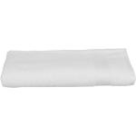 Hvide Badehåndklæder i Bomuld 100x150 