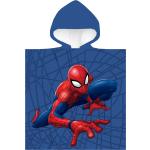 Badeponcho - Spiderman - 100% Bomulds børnehåndklæde - 50x100 cm -