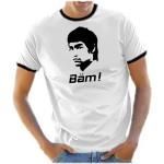 BÄM in your FACE Bruce Lee RINGER white sz.M