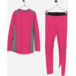 Kirsebærfarvede Bagheera Bæredygtige Skiundertøj i Polyester Størrelse 164 