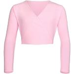 Ballet wrap-around jacket "Mandy", Pink, 92/98 3-4 years