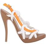 Orange Bally Sommer Sandaler med hæl med rem Størrelse 36.5 til Damer 