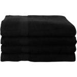 Sorte Badehåndklæder i Frotté 70x140 1 stk på udsalg 