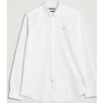 Hvide Barbour Lifestyle Oxford skjorter i Bomuld Størrelse XL til Herrer 