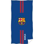 Barcelona håndklæde - 70x140 cm - FCB Logo - 100% Bomuld - Badehåndklæde med FC Barcelona logo