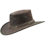 Barmah Cowboy hatte i Læder Størrelse XL til Herrer 