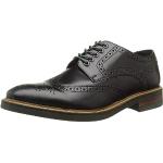 Base London Woburn Hi Shine Black Leather New Mens Formal Brogue Casual Shoes Boots-10