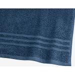 Blå Bæredygtige Badehåndklæder i Frotté 2 stk på udsalg 