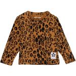 Brune Mini Rodini Langærmede t-shirts Med lange ærmer Størrelse XL med Leopard 