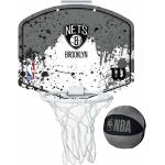Basketballkurv Wilson Brooklyn Nets Mini Grå
