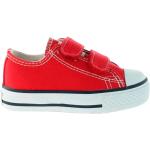 Røde Victoria Sneakers med velcro Med velcro Størrelse 23 til Drenge på udsalg 